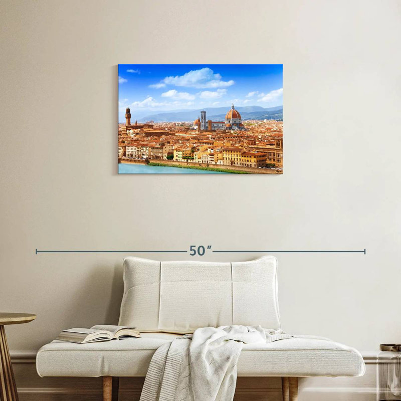 Nicci matin à Florence, H 20 po x l 30 po