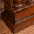 Walnut Solid Wood Freestanding Fireplace-1086252996