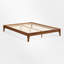 Base de lit plateforme en bambou - Support de lattes robuste, aucun sommier nécessaire-392450971-392450970