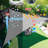 Triangle Shade Sail, High-Density Polyethylene Material, Rust-Red-90570744