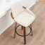 Swivel Upholstered Counter Stool-524958414-524958410