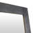 Scroggins Wood Diagonal Split Silver Metal Brown Wall Mirror