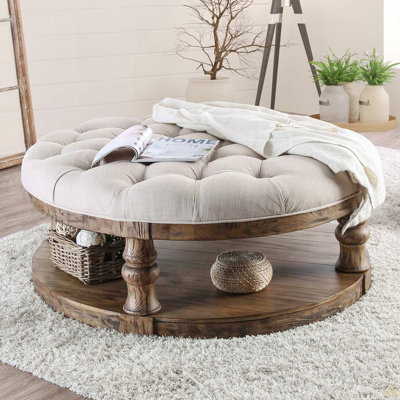 Table basse ronde en bois