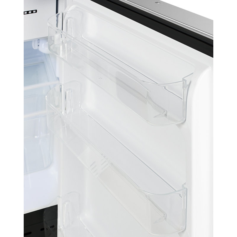Summit Appliance 2.68 Cubic Feet Mini Fridge with Freezer