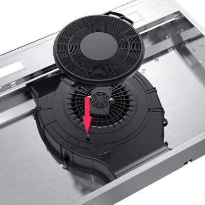 Hotte murale 29,76 "convertible 200 CFM en noir avec Wi-Fi