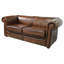 3 Seater Full Grain Leather Sofa
