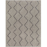 Pewter Machine Washable Area Rug