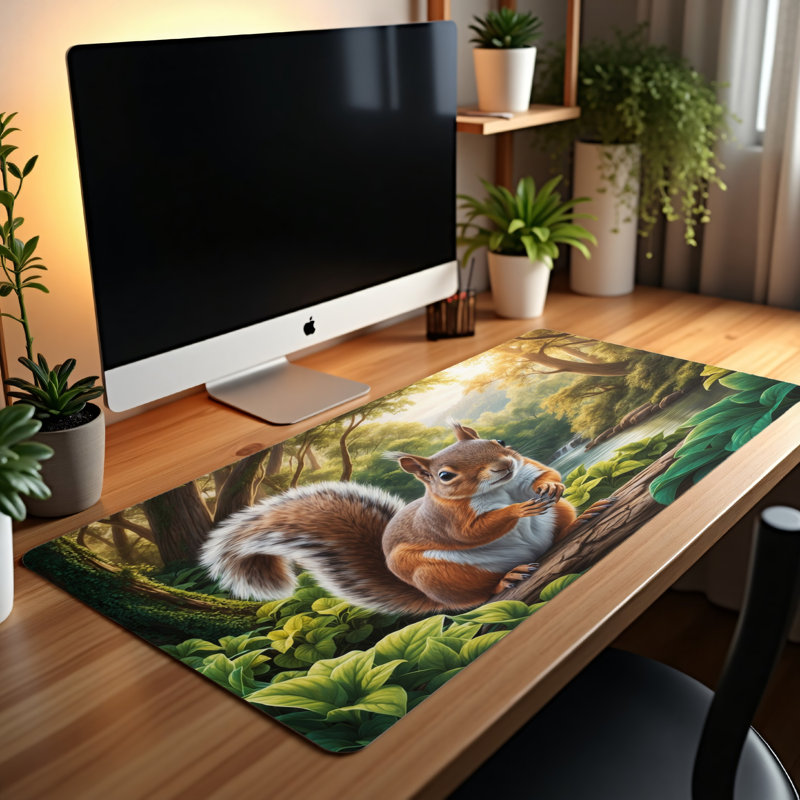 Polyester Desk Pad, 23.6x13.8