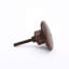 Brown Classic Wooden Knob – Set of 6