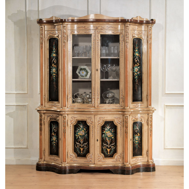 Handpainted China Cabinet