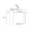 Modern-style solid wood console table-1733506934