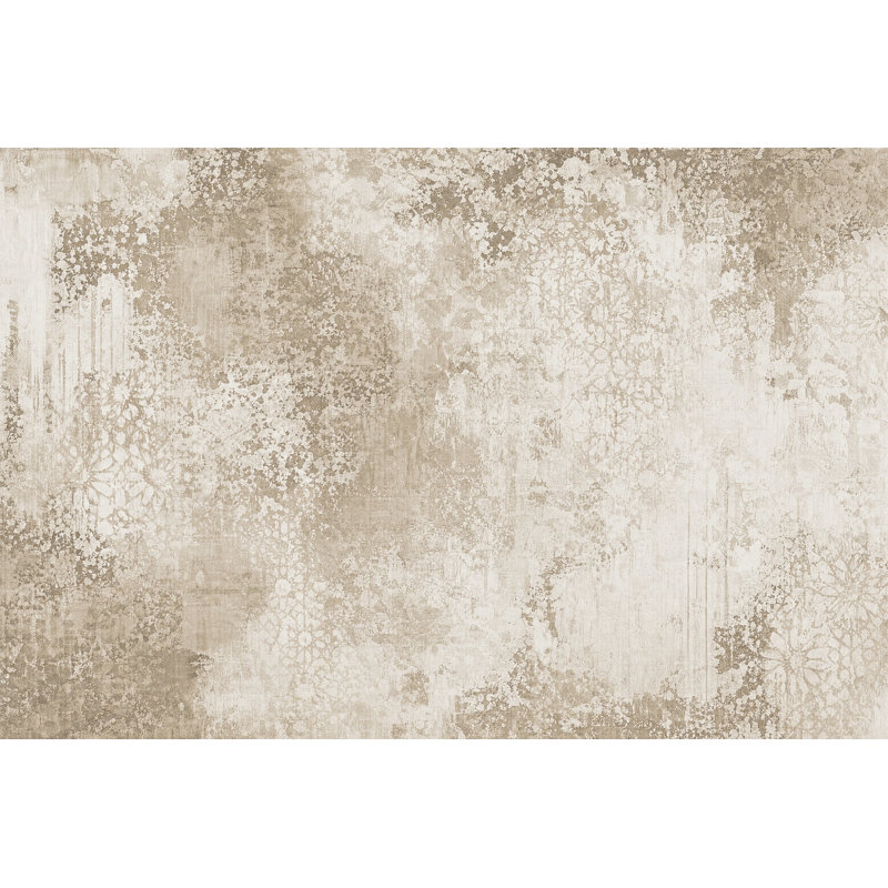 Papier peint texturé marocain patiné, 140 po x 108 po, Non tissé