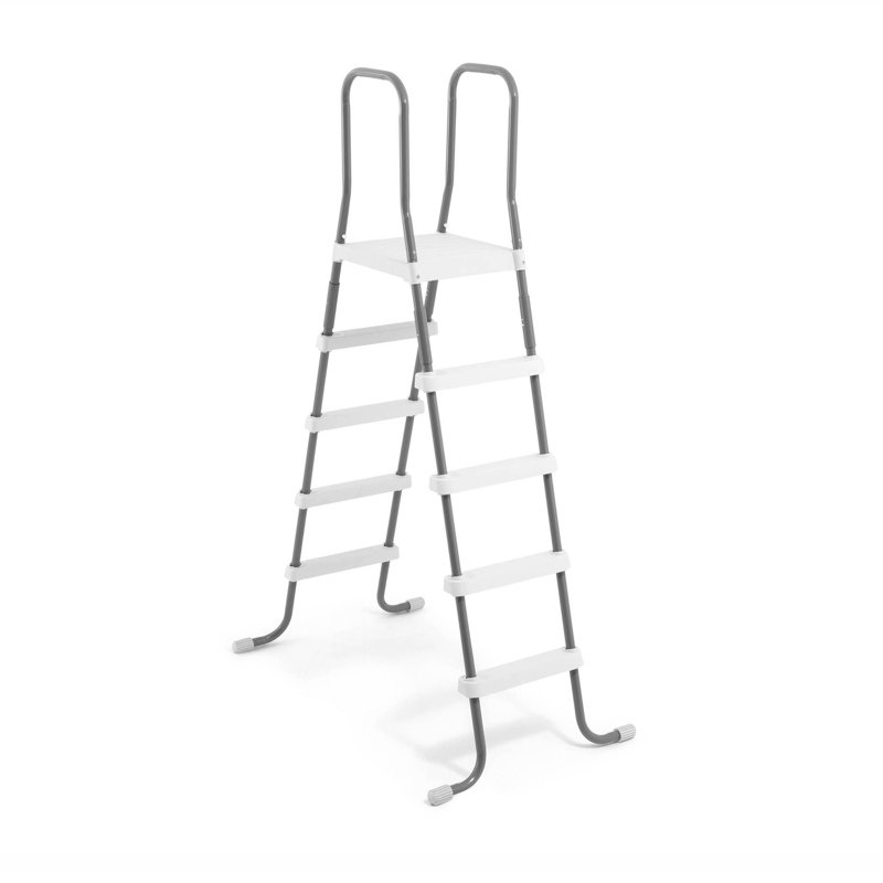 Intex Swimming Pool Ladder for 52" Wall Height Pools & Pool Side Vacuum Cleaner