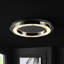 Plafonnier encastré cylindrique simple à 1 lumière Markham-503636234
