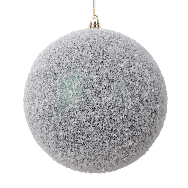 Ornement boule de Noël (ensemble de 2), Vert minuit