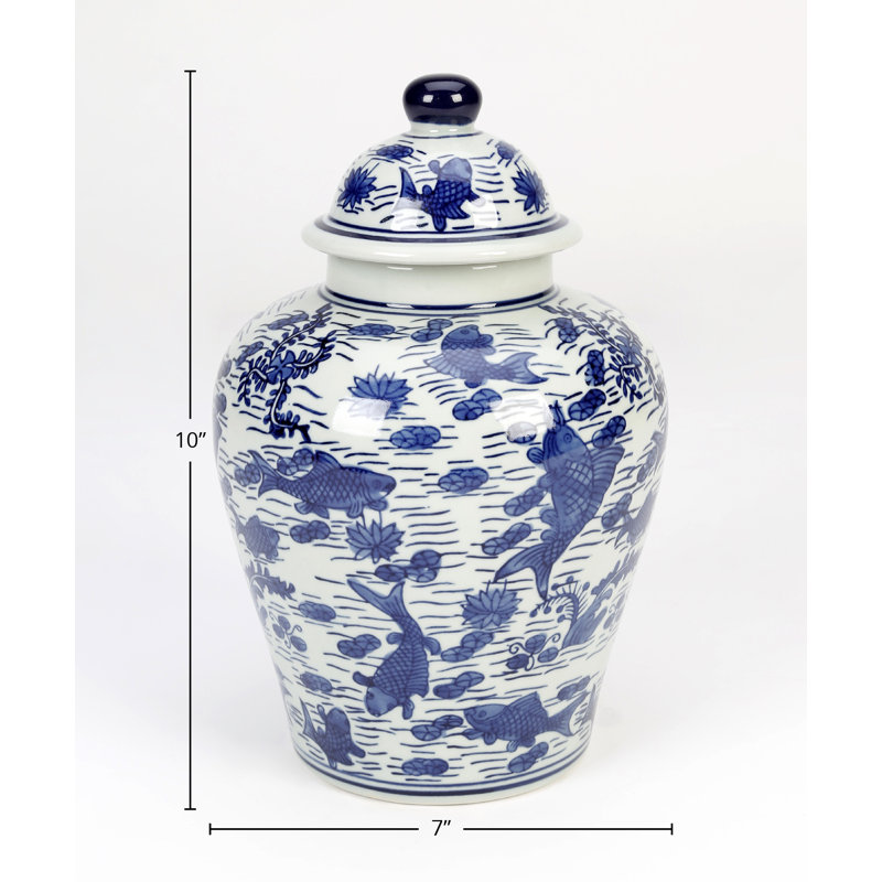Pot à gingembre en porcelaine 10 po Blessed