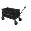 Wagon pliable pliable avec capacité de 480 lb, roues tout-terrain et plusieurs compartiments de rangement pour une utilisation polyvalente
