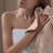 Diagonal Ribbed Beige 100% Cotton Quick Dry 4-Piece Bath Towel Set-117198010-119276171