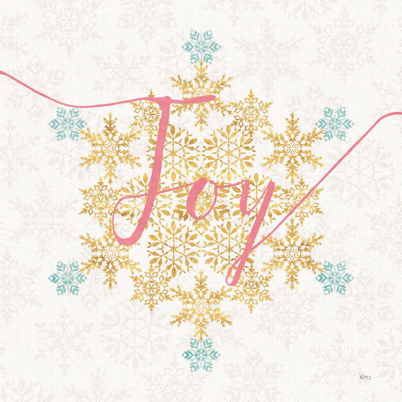 Holiday Charms IV Bright, H 12 po x l 12 po, Non, Toile tendue