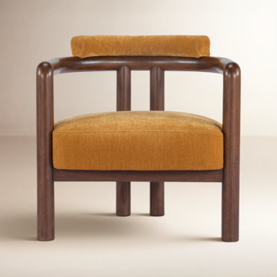 Tilde Oak Barrel Chair