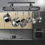 Premier USA Handcrafted Gourmet 3 ft Classic Oval Hanging Pot Rack-491932318-491932305