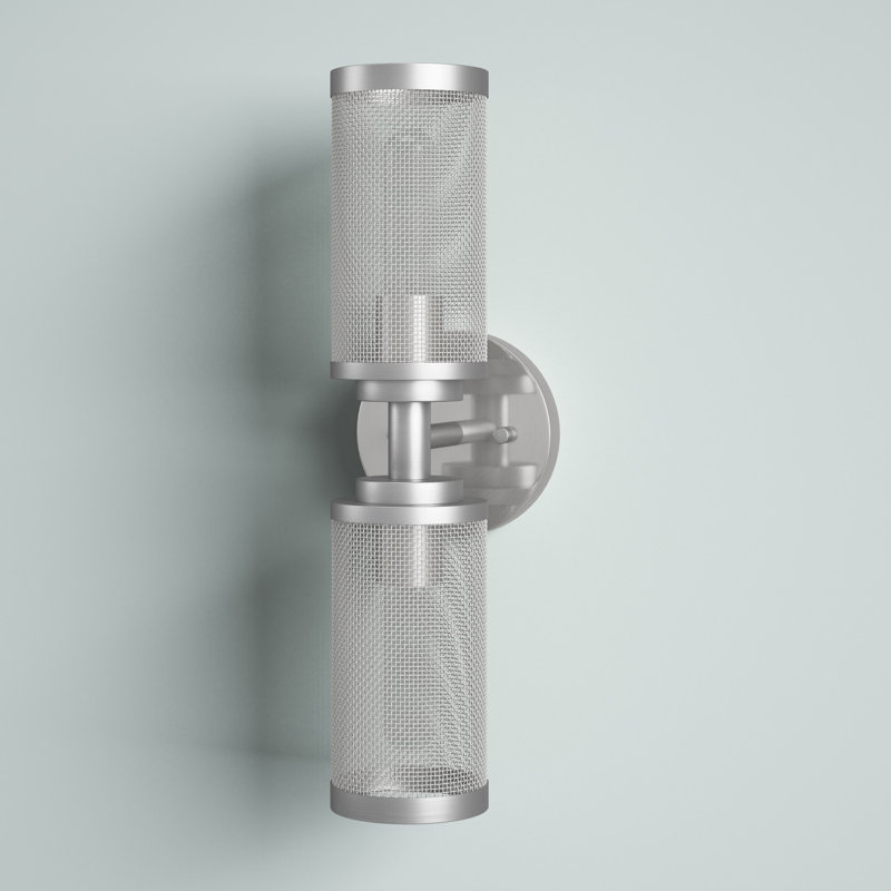 Emilia Armed Sconce, Brushed Nickel