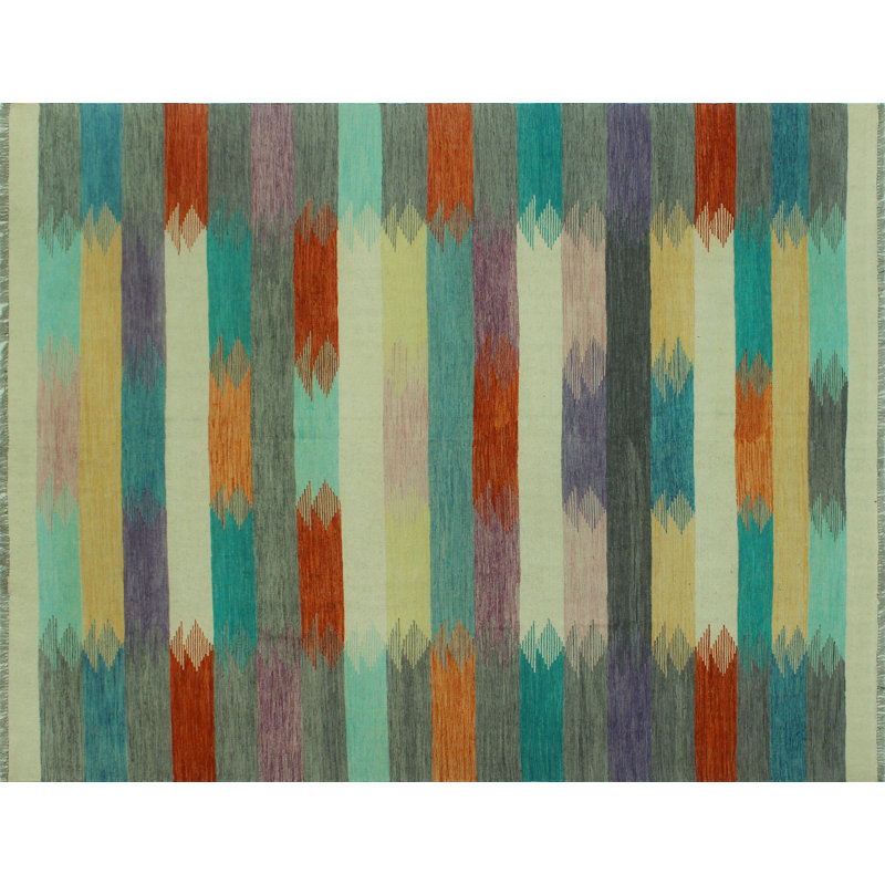 Bodette Wool Striped Indoor Rug