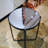 Led Round End Table