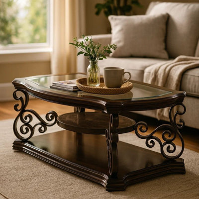 Table basse avec rangement Gennaro