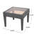 Outdoor Antibes Wicker Side Table