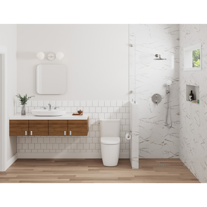 Tempesta Wall Union with Hand Shower Holder, Chrome