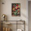 Art floral sur toile, vase vert-105309796-105309823