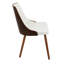 Chaise d'appoint rembourrée et capitonnée Amundi-1165404494