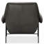 CC Metal Frame Leather Club Chair-123293297