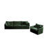 Canapé en chenille 111,5 po Taley-932611264