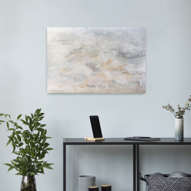 Art contemporain, art côtier abstrait, H 16 po x l 24 po