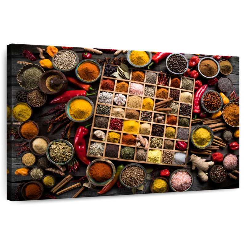 Yarlin Boxed Spices, 8" H x 12" W