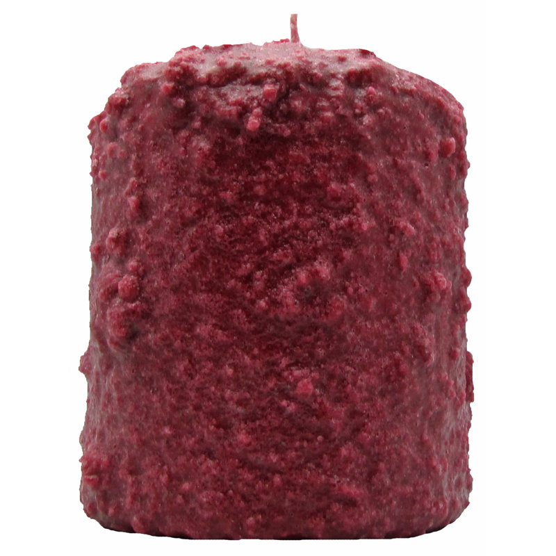 Berries & Pine Scented Novelty Candle, Taddy Fatty 2.5" H x 2" W x 2" D