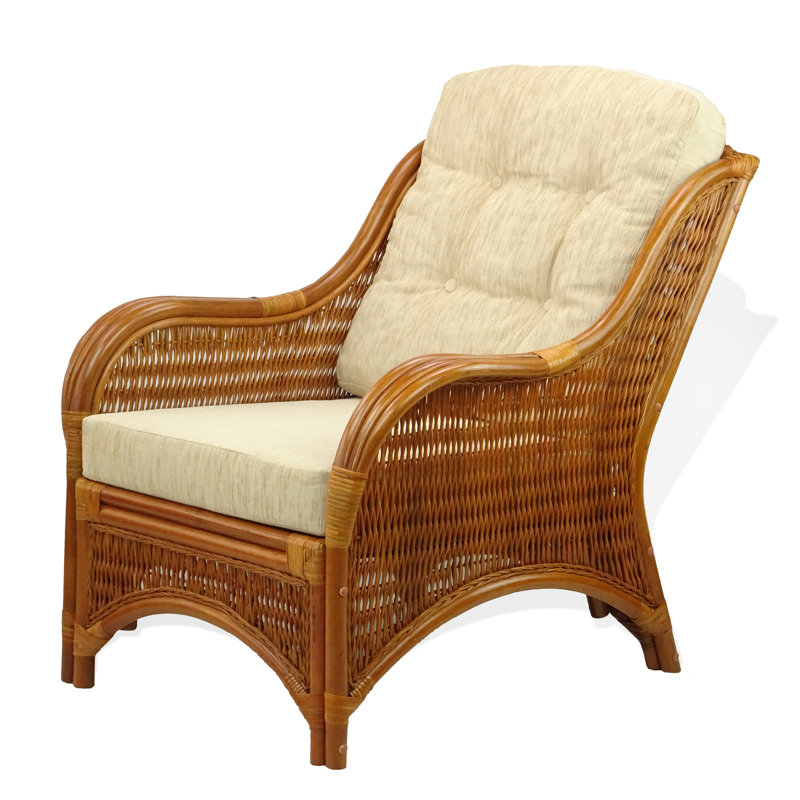 Fauteuil large de 28 po Boba, Polypropylène / oléfine crème, Colonial