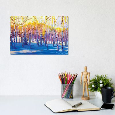 Snowy Aspens by Greg Heil - Gallery-Wrapped Canvas Giclée on Canvas