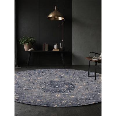 Machine Washable Gray Area Rug