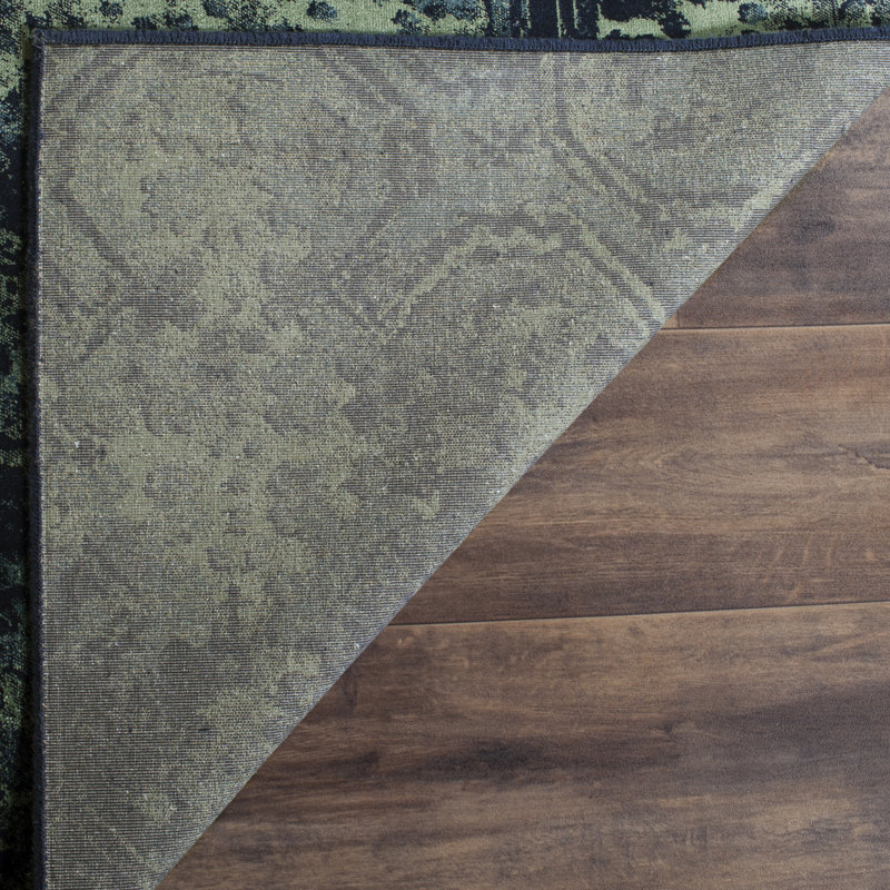 Syliva Vintage Performance Abstract Rug, Rectangle 8' x 11'2"