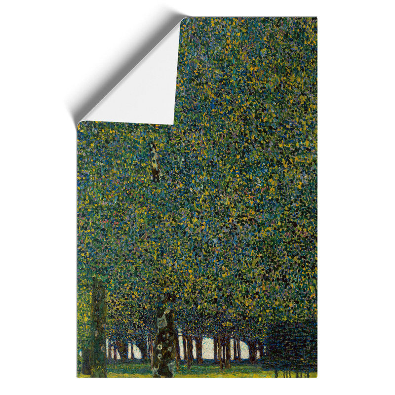 The Park by Gustav Klimt - No Frame Painting, 59cm H x 42cm W x 0.1cm D