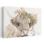Wheat Crown Highland Abstract Modern Landscape Nature Wall Art Print 1 Piece Wrapped Canvas Wall Art-856757865