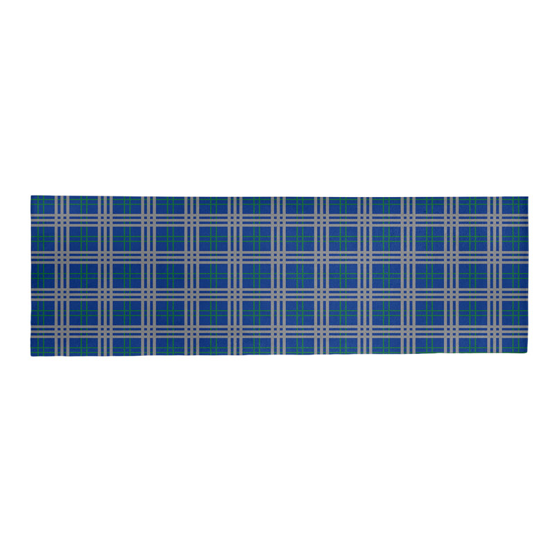 Plaid Indoor Rug, Runner 2'6" x 8'
