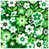 Vert foncé / blanc