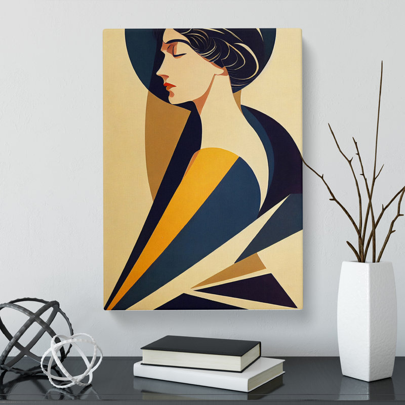Portrait Woman Vol.3 - Wrapped Canvas, 50cm H x 35cm W x 3cm D