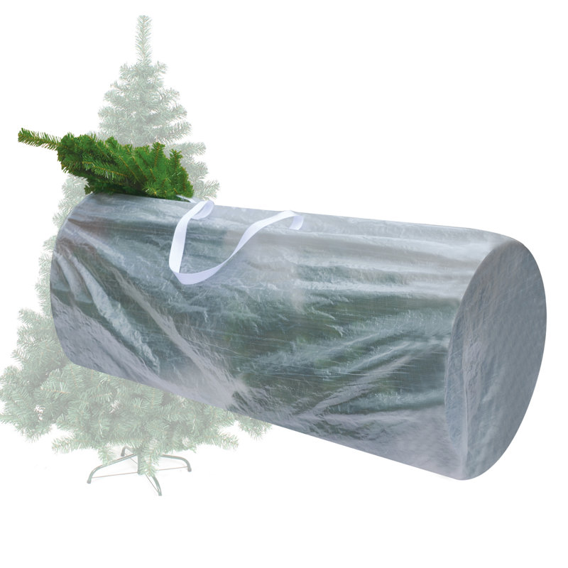 Grand sac de rangement pour arbre de noël artificiel rond très résistant