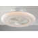 VENTILATORE CON LAMPADA LED SKYRON White 40W 3600LM CCT Wi-Fi CON TELECOMANDO 60X28X22 Cm.