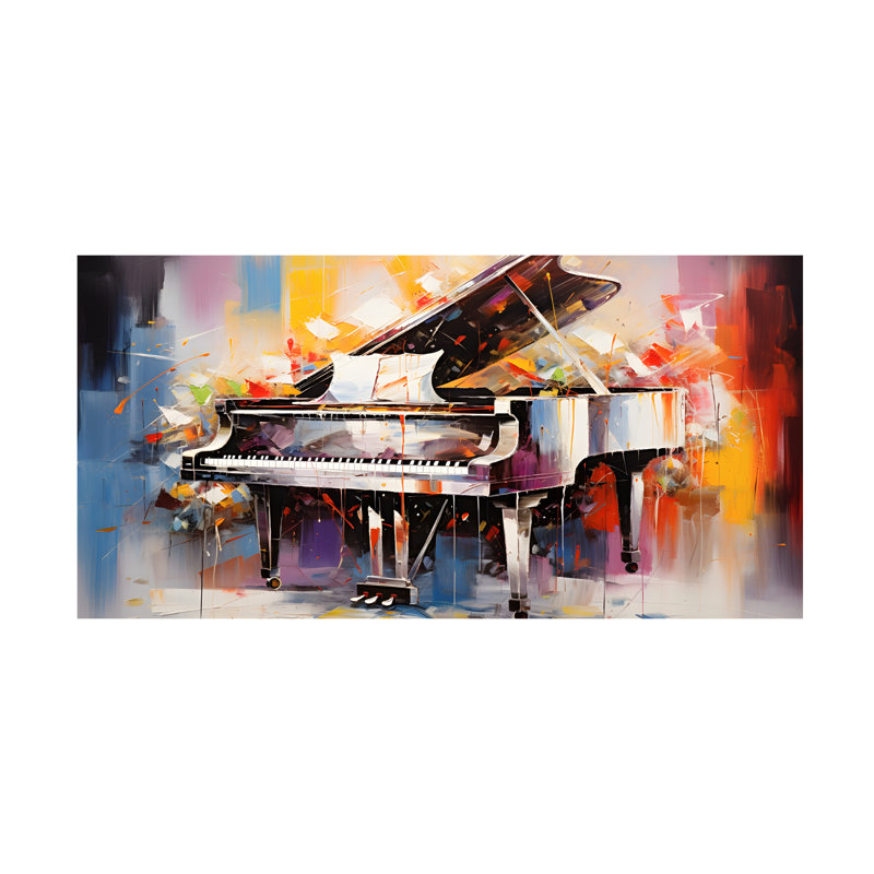 Art sur toile «Bachelor Sean Parnell Piano 6», H 12 po x l 24 po